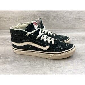 Vans Unisex Old Skool Skool SK8-Hi Black/White High Top Sneakers Size M7.5/W9